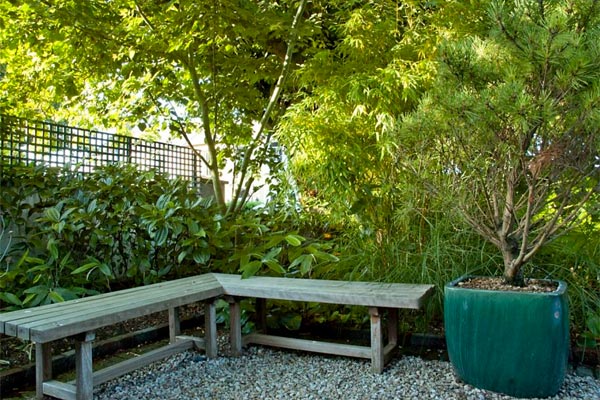 Plan Eden constructs bespoke garden furniture as a finishing touch to the design